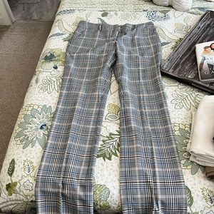 Blue and Brown striped pants